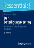 E-Book (pdf) Der Beteiligungsvertrag von Christopher Hahn