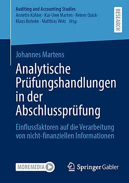 E-Book (pdf) Analytische Prüfungshandlungen in der Abschlussprüfung von Johannes Martens