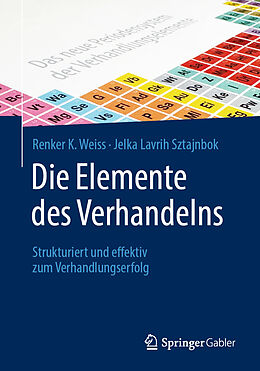 E-Book (pdf) Die Elemente des Verhandelns von Renker K. Weiss, Jelka Lavrih Sztajnbok