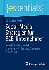 Kartonierter Einband Social-Media-Strategien für B2B-Unternehmen von Constanze Wolff