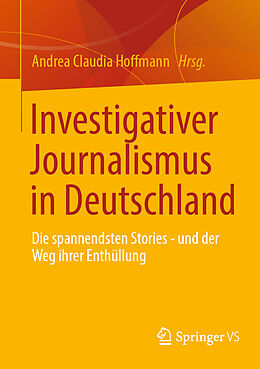 Kartonierter Einband Investigativer Journalismus in Deutschland von 