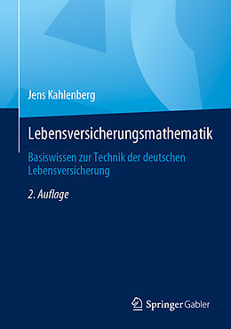 Set mit div. Artikeln (Set) Lebensversicherungsmathematik von Jens Kahlenberg