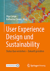 Kartonierter Einband User Experience Design und Sustainability von 