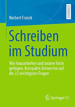 E-Book (pdf) Schreiben im Studium von Norbert Franck