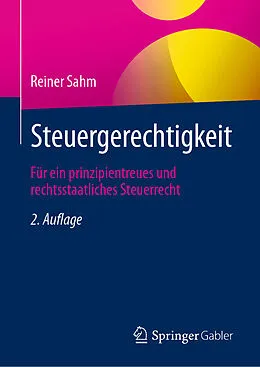 E-Book (pdf) Steuergerechtigkeit von Reiner Sahm