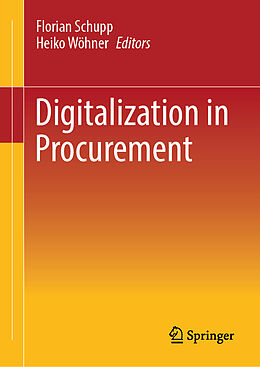 Livre Relié Digitalization in Procurement de 