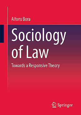 Couverture cartonnée Sociology of law de Alfons Bora