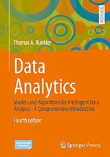 Couverture cartonnée Data Analytics de Thomas A. Runkler