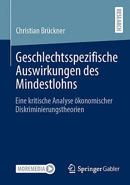 E-Book (pdf) Geschlechtsspezifische Auswirkungen des Mindestlohns von Christian Brückner