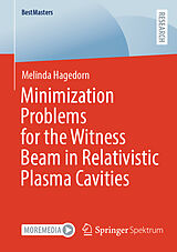 eBook (pdf) Minimization Problems for the Witness Beam in Relativistic Plasma Cavities de Melinda Hagedorn