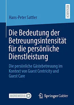 E-Book (pdf) Die Bedeutung der Betreuungsintensität für die persönliche Dienstleistung von Hans-Peter Sattler