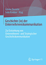 Fester Einband Geschichte (in) der Unternehmenskommunikation von 