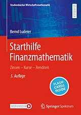 PDF Starthilfe Finanzmathematik von Bernd Luderer