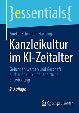 E-Book (pdf) Kanzleikultur im KI-Zeitalter von Anette Schunder-Hartung