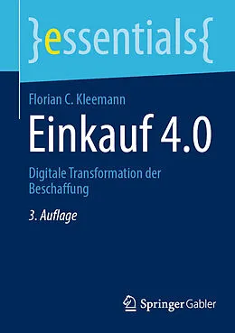 E-Book (pdf) Einkauf 4.0 von Florian C. Kleemann