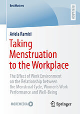 Couverture cartonnée Taking Menstruation to the Workplace de Ariela Ramici