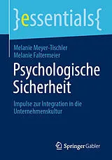 E-Book (pdf) Psychologische Sicherheit von Melanie Meyer-Tischler, Melanie Faltermeier