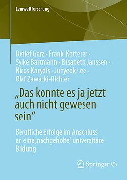 E-Book (pdf) Das konnte es ja jetzt auch nicht gewesen sein von Detlef Garz, Frank Kotterer, Sylke Bartmann
