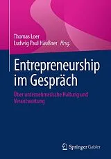 Kartonierter Einband Entrepreneurship im Gespräch von