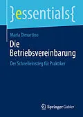 E-Book (pdf) Die Betriebsvereinbarung von Maria Dimartino