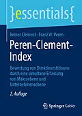 E-Book (pdf) Peren-Clement-Index von Reiner Clement, Franz W. Peren