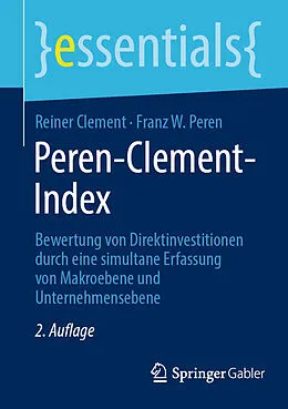 E-Book (pdf) Peren-Clement-Index von Reiner Clement, Franz W. Peren