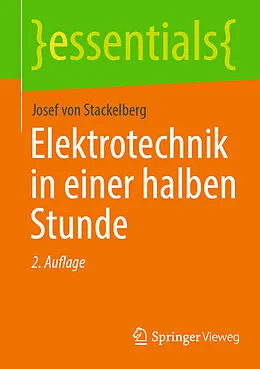 E-Book (pdf) Elektrotechnik in einer halben Stunde von Josef von Stackelberg