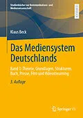 E-Book (pdf) Das Mediensystem Deutschlands von Klaus Beck