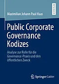 E-Book (pdf) Public Corporate Governance Kodizes von Maximilian Johann Paul Haas