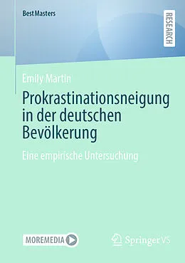 E-Book (pdf) Prokrastinationsneigung in der deutschen Bevölkerung von Emily Martin