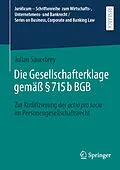 E-Book (pdf) Die Gesellschafterklage gemäß § 715b BGB von Julian Sauerbrey