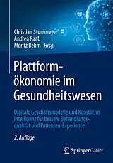 Kartonierter Einband Plattformökonomie im Gesundheitswesen von 