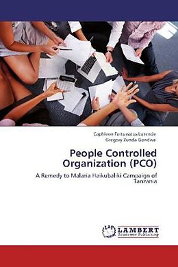 Kartonierter Einband People Controlled Organization (PCO) von Caphleen Fortunatus Lutende, Gregory Zunda Gondwe