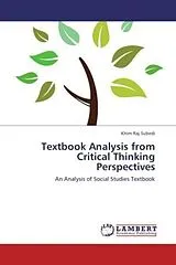 Kartonierter Einband (Kt) Textbook Analysis from Critical Thinking Perspectives von Khim Raj Subedi
