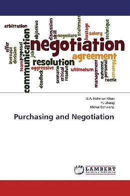 Kartonierter Einband Purchasing and Negotiation von S. A. Rehman Khan, Yu Zhang, Michal Schwartz