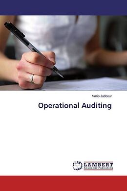Couverture cartonnée Operational Auditing de Mario Jabbour