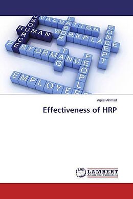 Couverture cartonnée Effectiveness of HRP de Aqeel Ahmad