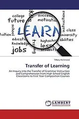 Kartonierter Einband (Kt) Transfer of Learning von Tiffany Richmond