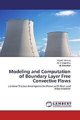 Couverture cartonnée Modeling and Computation of Boundary Layer Free Convective Flows de Rajesh Vemula, Ali J. Chamkha, Ali Al-Mudhaf