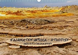 Kalender Faszination Afrika: Äthiopien - Geburtstagskalender (Wandkalender immerwährend DIN A3 quer) von Tanja Kiesow, Bernhard Kiesow, k.A. hinter-dem-horizont-media.net