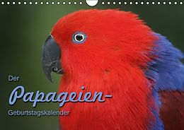Kalender Der Papageien-Geburtstagskalender (Wandkalender immerwährend DIN A4 quer) von Martina Berg