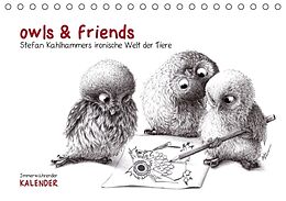Kalender owls &amp; friends Immerwährender Kalender (Tischkalender immerwährend DIN A5 quer) von Stefan Kahlhammer
