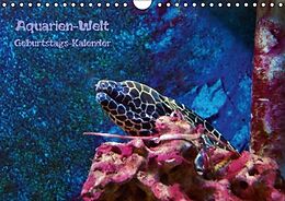 Kalender Aquarien-Welt Geburtstagskalender (Wandkalender immerwährend DIN A4 quer) von Helmut Schneller