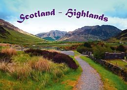 Kalender Scotland - Highlands (Tischaufsteller DIN A5 quer) von Gabriela Wernicke-Marfo