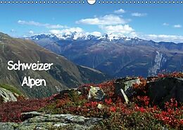 Kalender Schweizer Alpen (Wandkalender immerwährend DIN A3 quer) von Andrea Pons