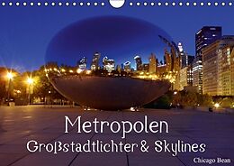 Kalender Metropolen  Großstadtlichter &amp; Skylines (Wandkalender immerwährend DIN A4 quer) von Elisabeth Stanzer