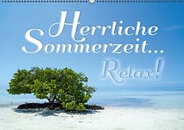 Kalender Herrliche Sommerzeit... Relax! / Geburtstagskalender (Wandkalender immerwährend DIN A2 quer) von Melanie Viola
