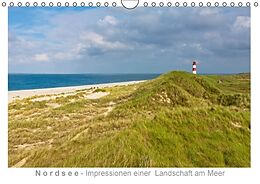 Kalender Nordsee - Impressionen einer Landschaft am Meer (Wandkalender immerwährend DIN A4 quer) von k.A. kalender365.com