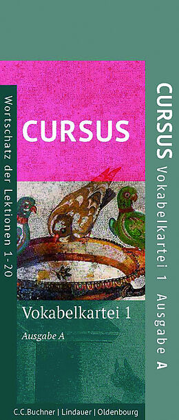 Textkarten / Symbolkarten Cursus A  neu / Cursus A Vokabelkartei 1 von 
