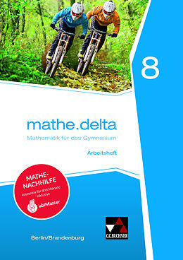 Geheftet mathe.delta  Berlin/Brandenburg / mathe.delta Berlin/Brandenburg AH 8 von Viola Adam, Michael Kleine